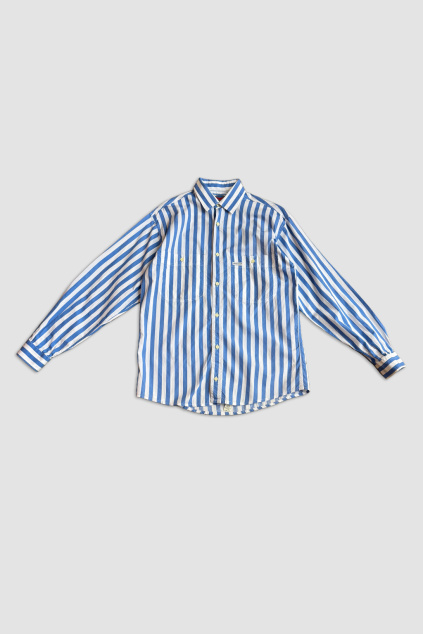 Modrá Pruhovaná Košile