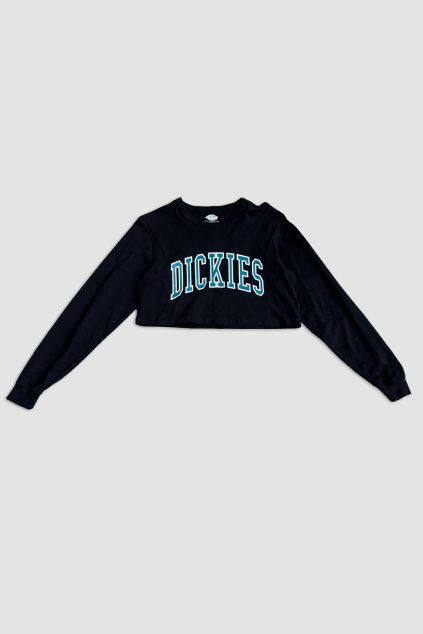 Černý Crop Top Dickies