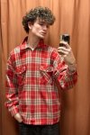 Červená Károvaná Košile