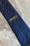 Modrá Kravata s Proužky