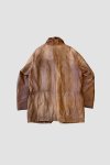Hnědá Kožená Bunda