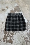Károvaná Vlněná Sukně