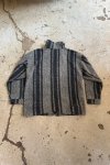 Šedá Pruhovaná Bunda