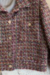 Vzorovaný Kabátek
