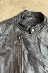 Vintage Kožená Biker Jacket