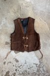 Kožená Vesta s Třásněmi