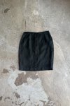 Černá Lněná Sukně