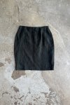Černá Lněná Sukně