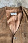 Hnědá Kožená Vesta