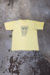 Žluté Single Stitch Tričko