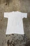 Bílé Single Stitch Tričko