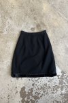 Černá Vlněná Sukně
