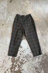 Vlněné Kárované Kalhoty