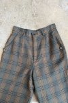 Vlněné Kárované Kalhoty