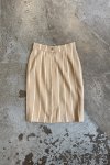 Vlněná Pruhovaná Sukně