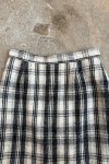 Károvaná Vlněná Sukně