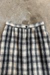 Károvaná Vlněná Sukně