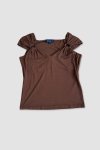 Hnědý Top Luisa Spagnoli