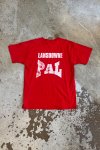 Červené Tričko s Potiskem PAL