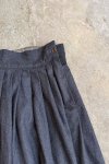 Šedá Vlněná Sukně
