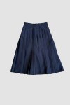 Modrá Plisovaná Sukně