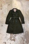 Zelený Vlněný Kabát