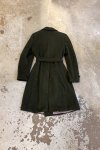 Zelený Vlněný Kabát