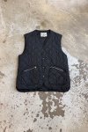 Černá Prošívaná Vesta