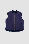 Modrá Prošívaná Vesta