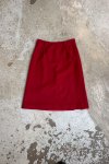 Červená Vlněná Sukně