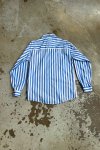 Modrá Pruhovaná Košile