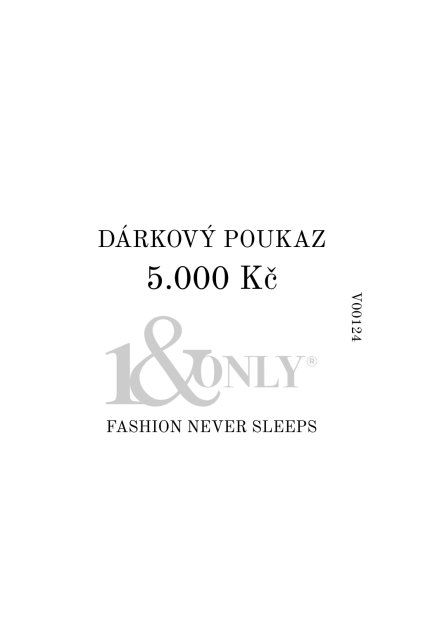 Dárkový poukaz 24. - 5000,-