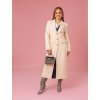 Kabát dl. - krémová