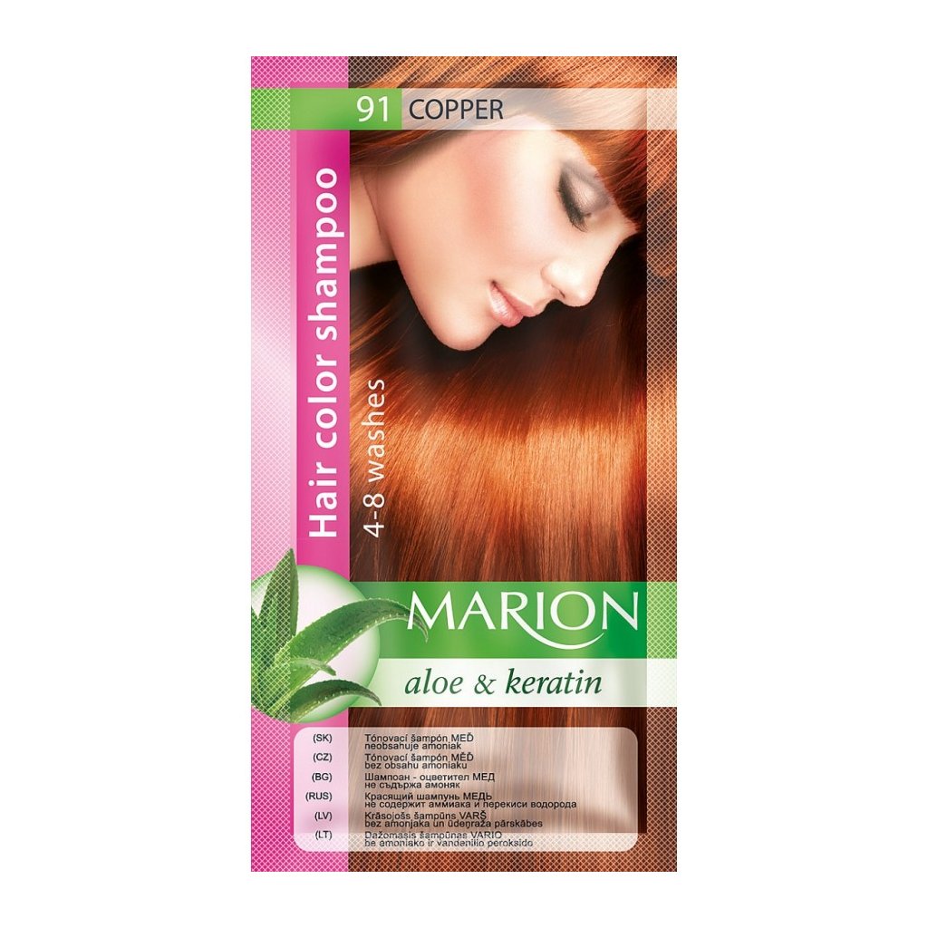 Tónovací šampon 91 MĚĎ  MARION