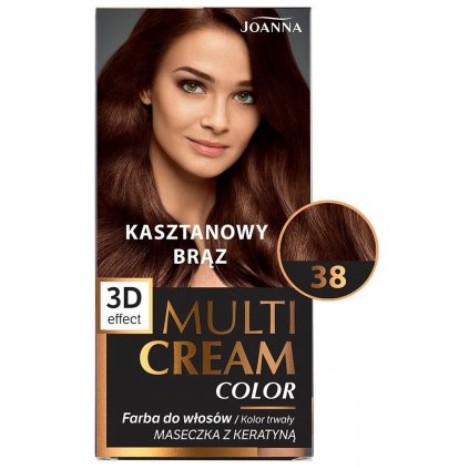 MULTI CREAM Č.38 - Hnědá