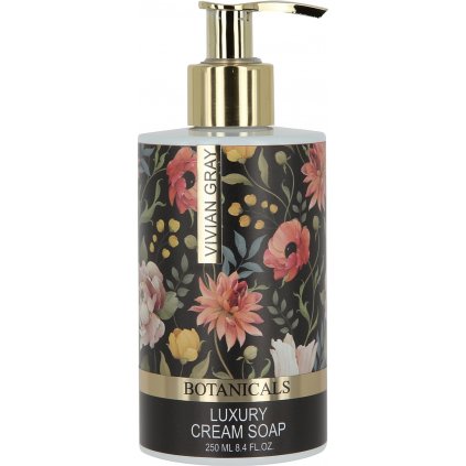 Vivian Gray luxusní tekuté mýdlo BOTANICALS 250ml VANILKA a SANTALOVÉ DŘEVO