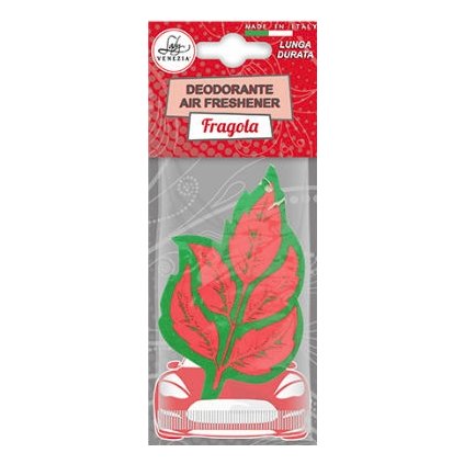 Lady VENEZIA Vůně do auta typ FRAGOLA•JAHODA