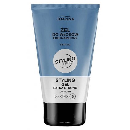 JOANNA STYLING effect gel na vlasy, Extra silný 2022