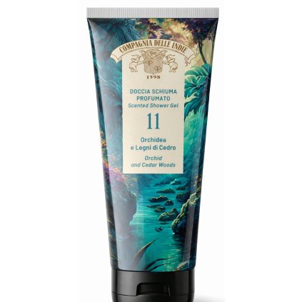 Parfémový sprchový gel Orchidej a Cedrové dřevo Compagnia delle Indie