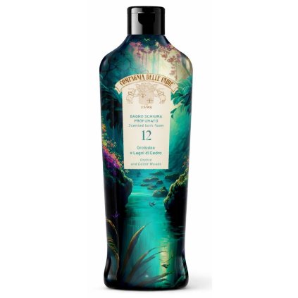 Parfémová pěna do koupele Orchidej a Cedrové dřevo Compagnia delle Indie