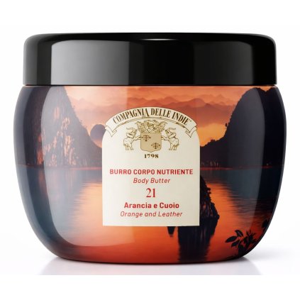 Parfémový tělový krém Pomeranč a Dřevo Compagnia delle Indie