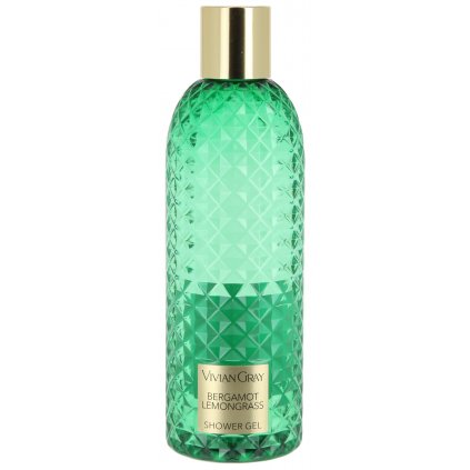 Sprchový gel Vivian Gray Bergamot a Citronová tráva GEMSTONE GREEN, 300ml