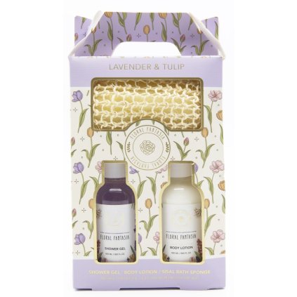 Kosmetický set Levandule a Tulipán