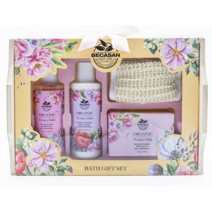 Kosmetický set Pivoňka a Sedmikráska