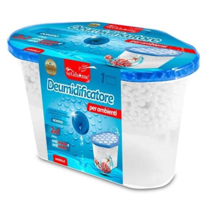 Pohlcovač vlhkosti a pohlcovač pachů s vůní BÍLÝ MECH