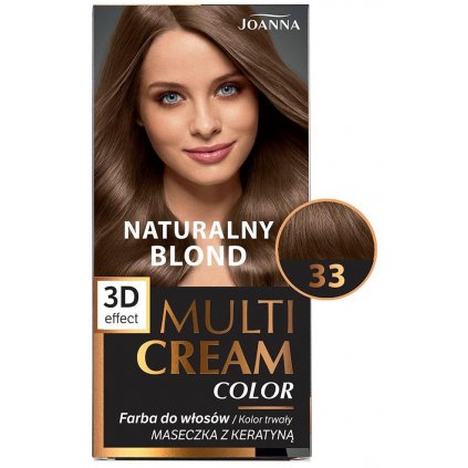 MULTI CREAM Č. 33 - PŘÍRODNÍ BLOND