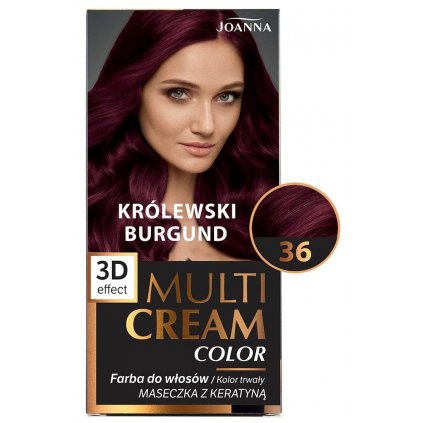 MULTI CREAM Č.36 - ROYAL BURGUNDY