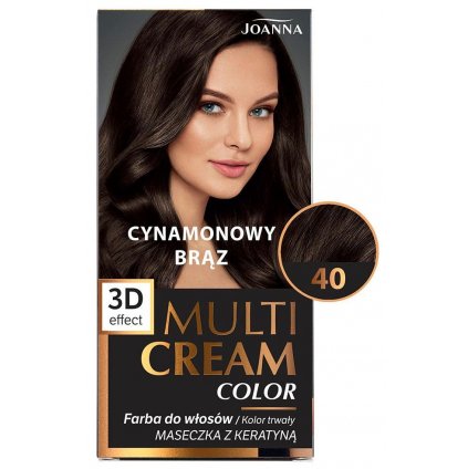 MULTI CREAM Č.40 - SKOŘICOVĚ HNĚDÁ