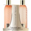 SET Sprchový gel a Tělové mléko Vivian Gray CRYSTAL Neroli a Ambra, 2x300ml