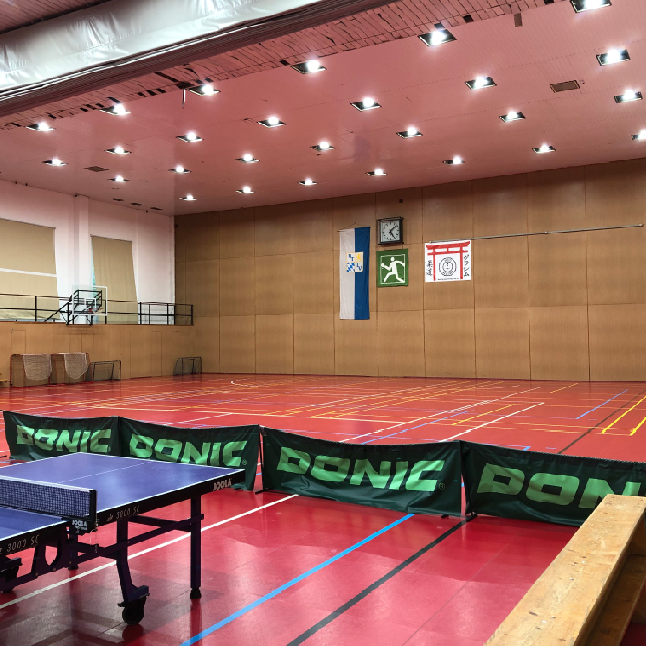 LED osvětlení sportovní haly